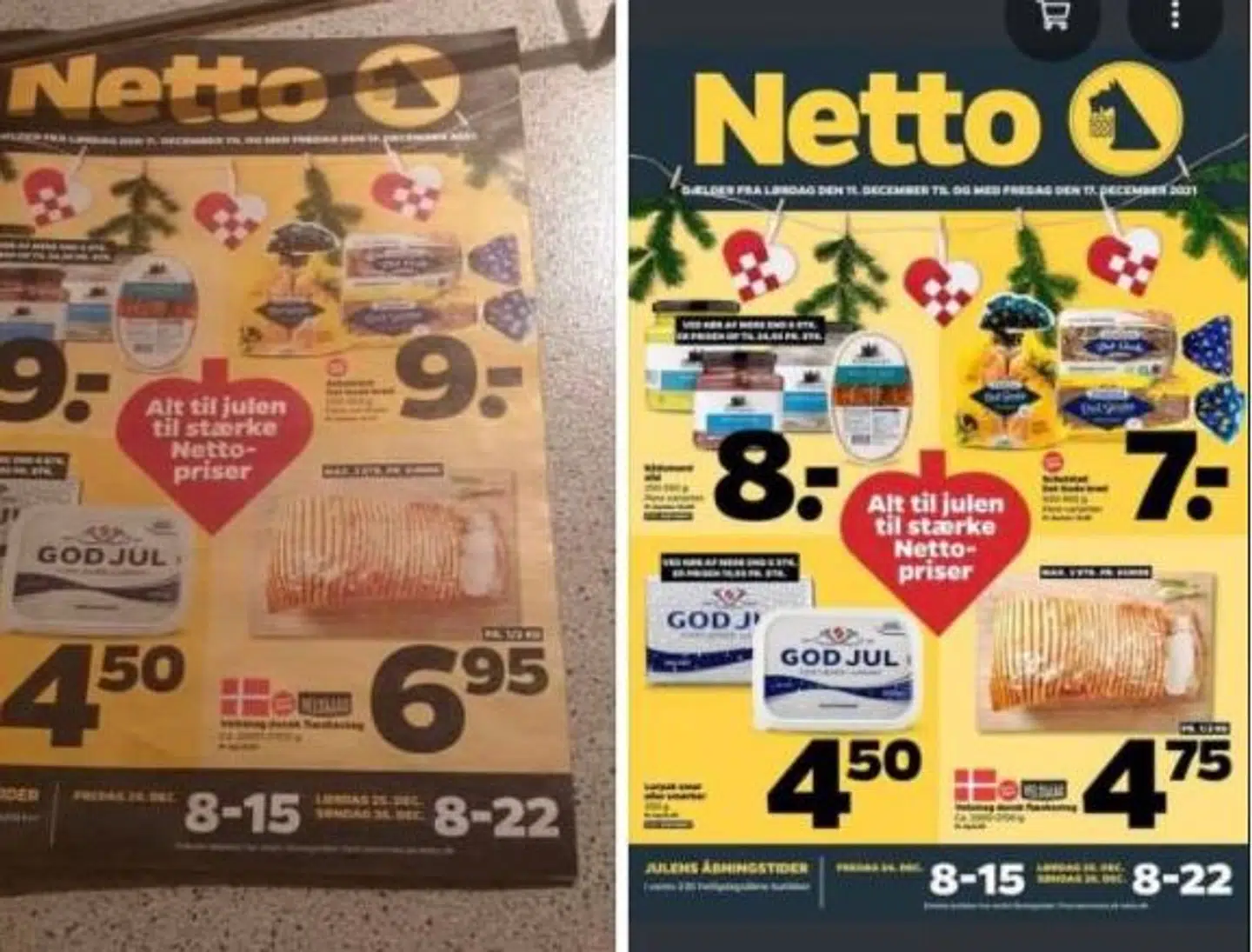 Netto-forvirringen var total onsdag og torsdag.