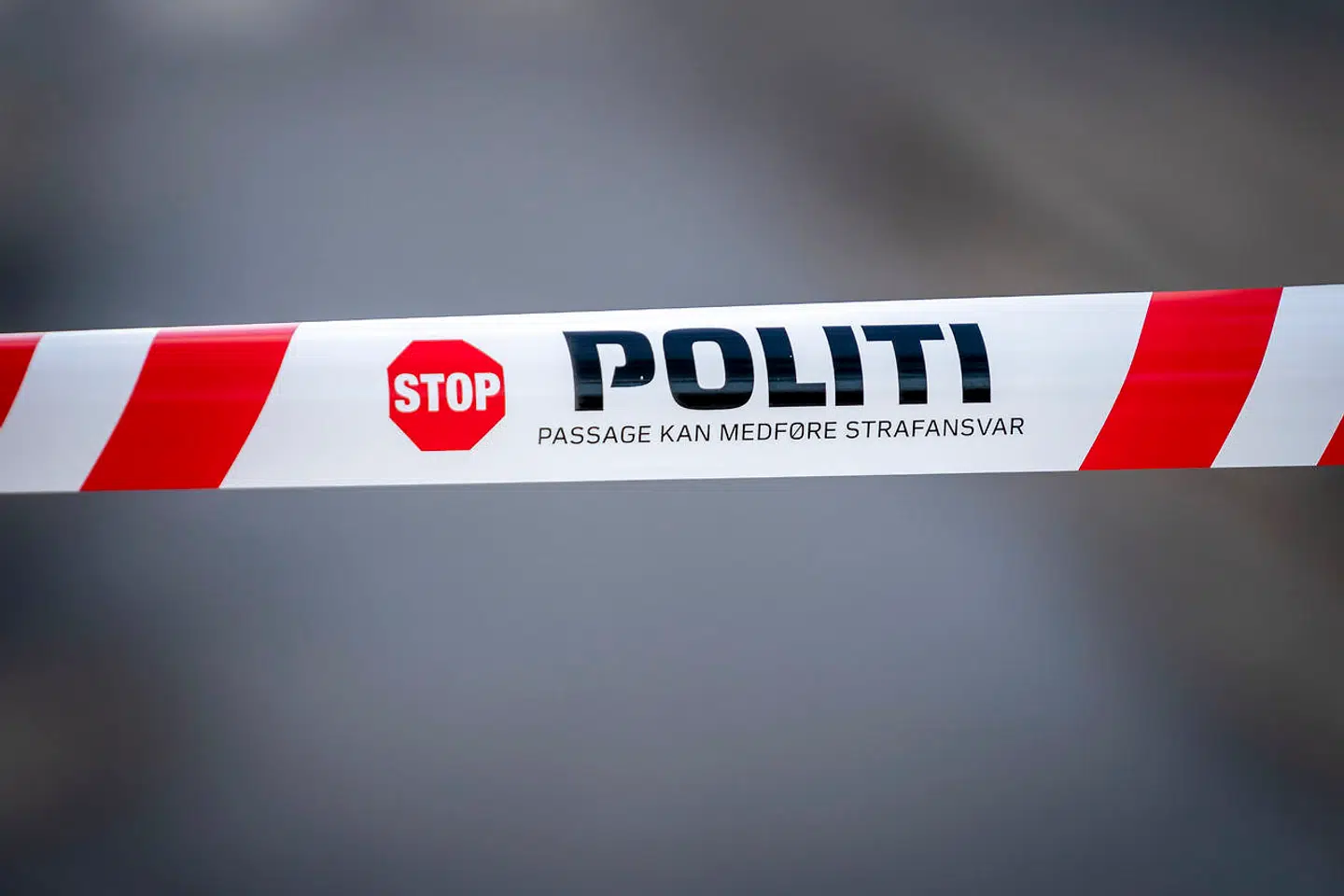 Vestegnens Politi er fredag morgen talstærkt tilstede på grund af et mistænkeligt forhold, i området omkring Nykær i Brøndby fredag den 5. februar 2021.. (Foto: Mads Claus Rasmussen/Ritzau Scanpix)