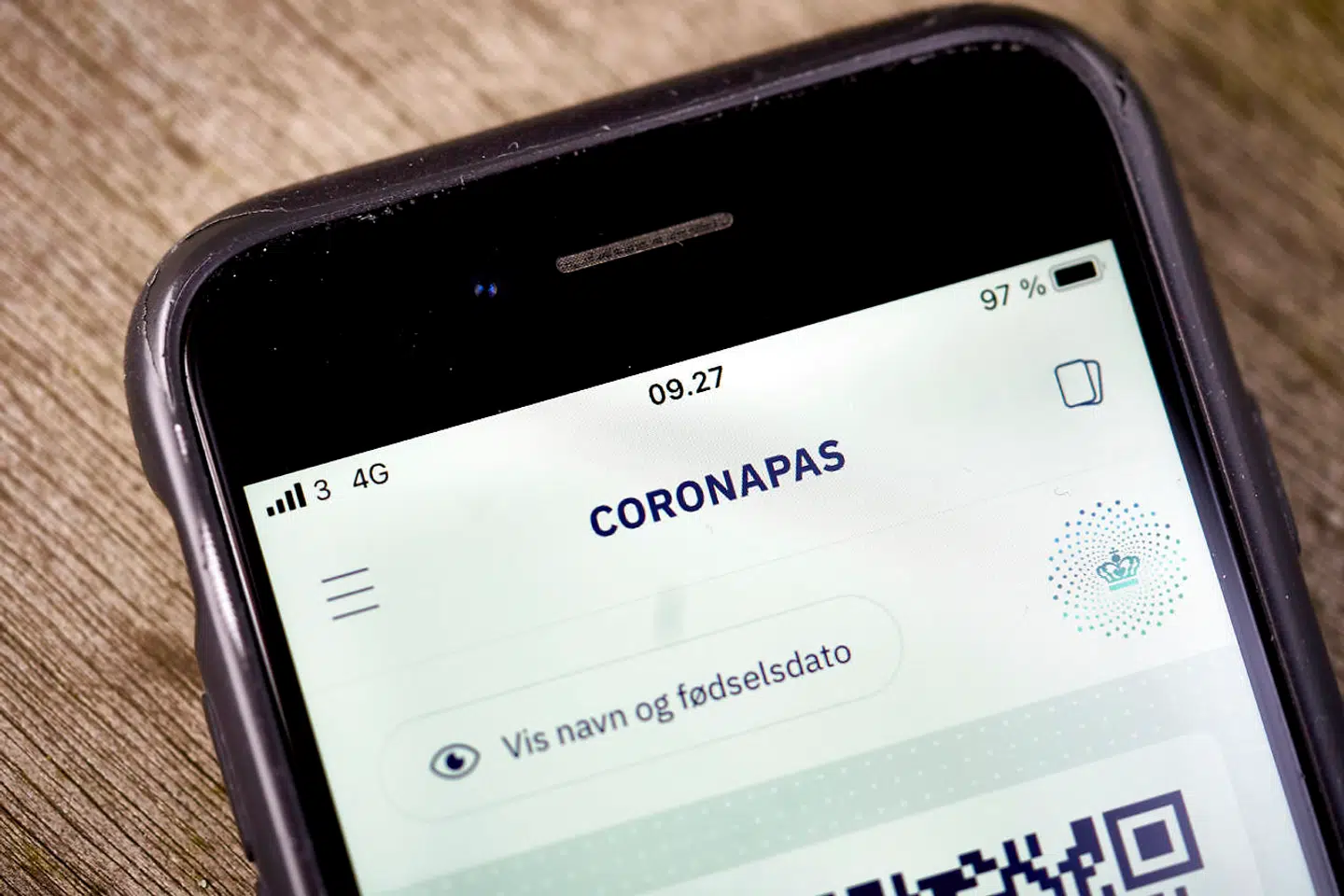 Coronapasset vil fra februar have en gyldighed på ni måneder efter færdiggjort vaccination på tværs af EU. (Arkivfoto)