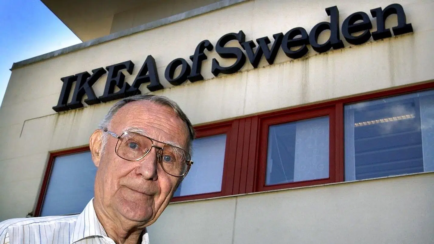Arkivfoto fra 2002. Ikeas grundlægger Ingvar Kamprad.