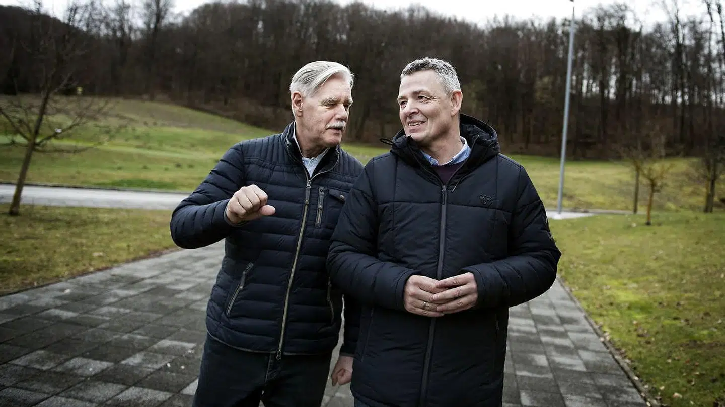 TV 2s makkerpar Bent Nyegaard og Thomas Kristensen kommenterer for sidste gang sammen under EM-slutrunden.