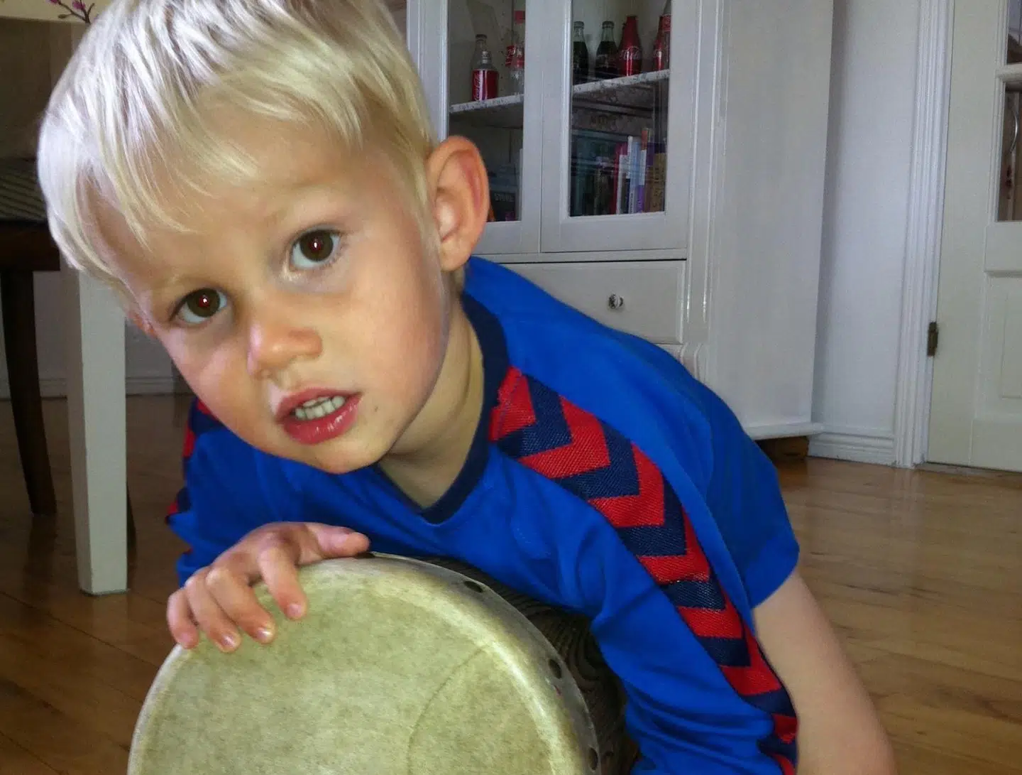 William var en glad dreng fuld af energi, før han blev syg. Privatfoto.