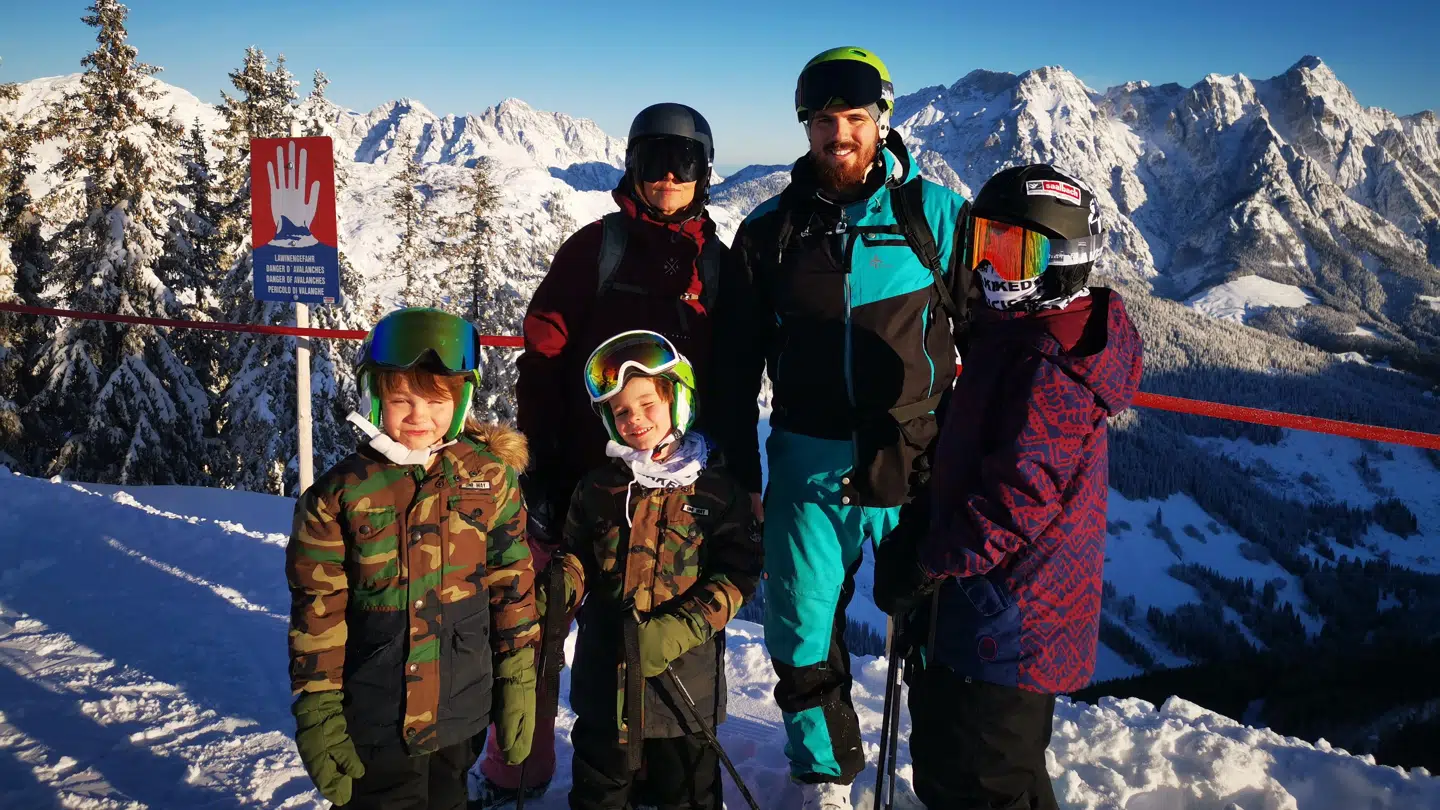 Andreas Würtz er tidligere skiguide og har haft sin familie med på skiferie mange gange.