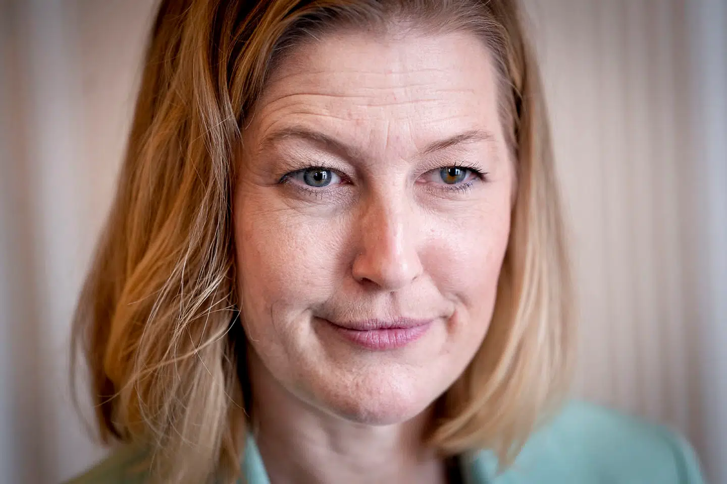 Politisk leder Sofie Carsten Nielsen ved Radikale Venstre pressemødet om nyt klimaudspil på Christiansborg, tirsdag den 26. oktober 2021. Udspillet er døbt 110% grønt Danmark.. (Foto: Liselotte Sabroe/Ritzau Scanpix)