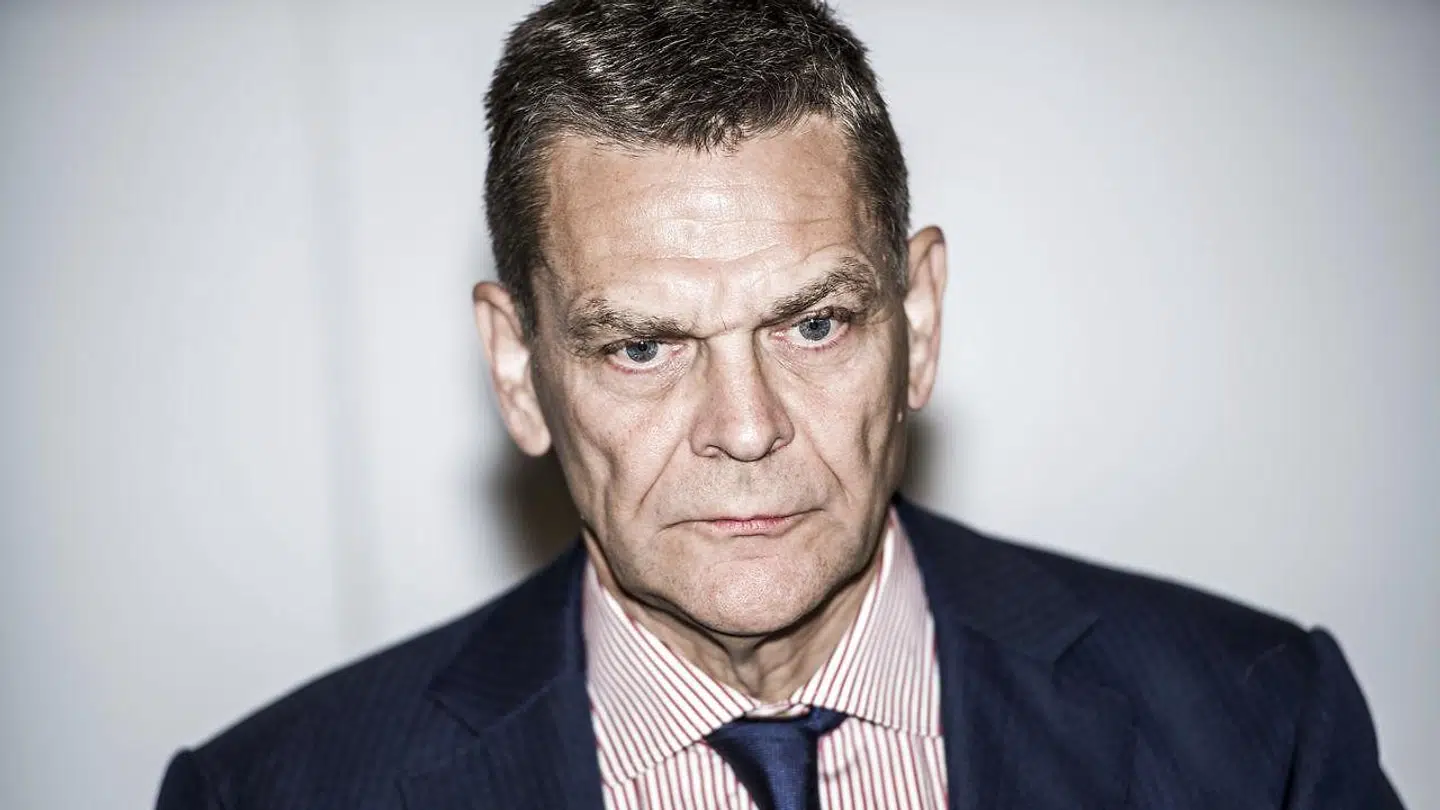 Skandalen om hvidvask har fået Danske Banks image til at styrtdykke, skriver Børsen. Det er især parametrene »samfundsansvar« og »pålidelighed«, som bestyrelsesformand Ole Andersen skal forsøge at få rettet op på. Arkivfoto fra pressemødet, hvor Danske Bank fremlagde deres egen interne undersøgelse af hvidvaskskandalen.