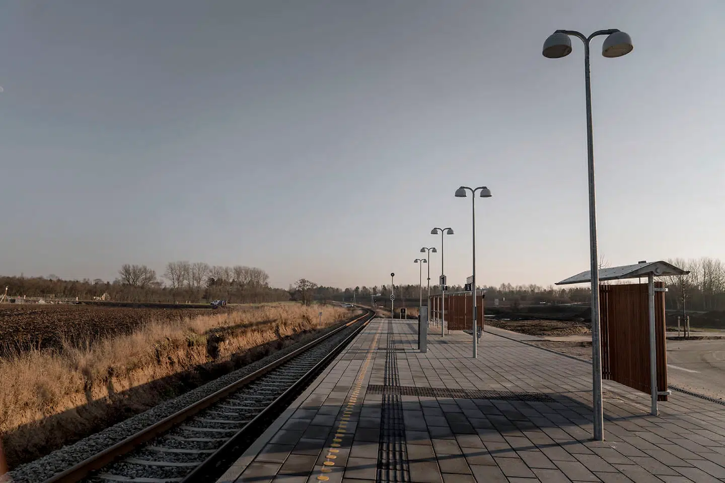 Troldebakkerne Station forventes at koste 5,6 millioner, når den er færdigetableret til sommer.