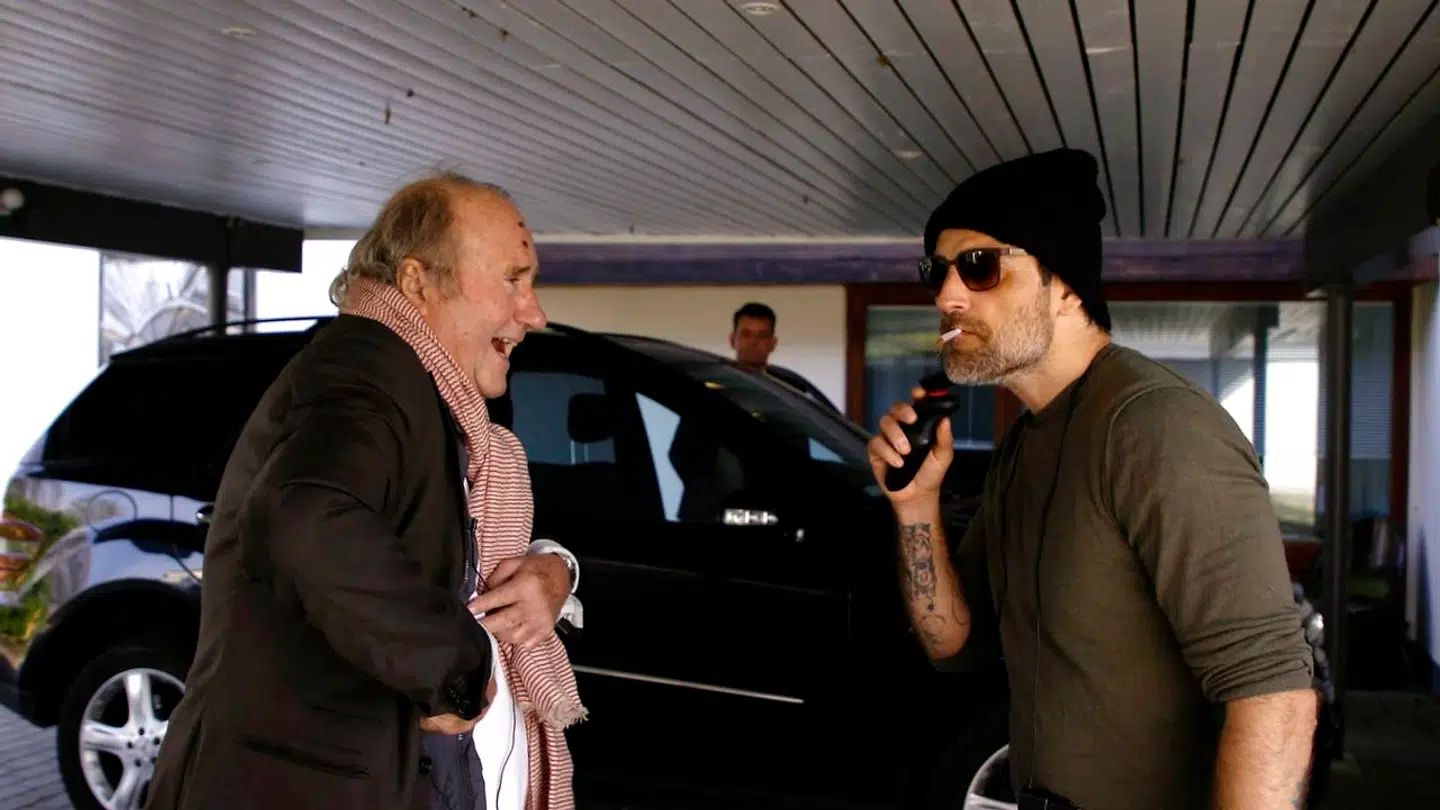 Erik Brandt var engang Oliver Bjerrehuus' forbillede. I DRs dokumentar »Sidste omgang i whiskybæltet« forsøger de begge at komme fri af alkoholen. Foto: DR