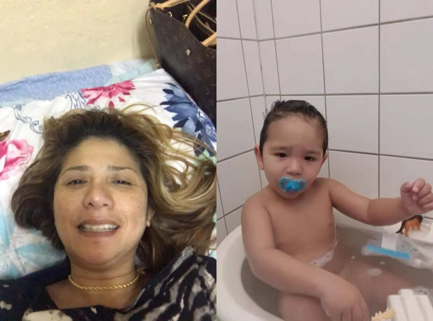 Ratre Thøgersen skyper med sin treårige søn, Malick, hjemme i Danmark.