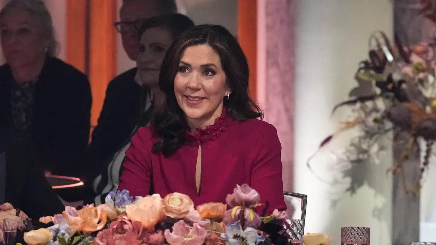 Kronprinsesse Mary fik våde øjne flere gange under showet.