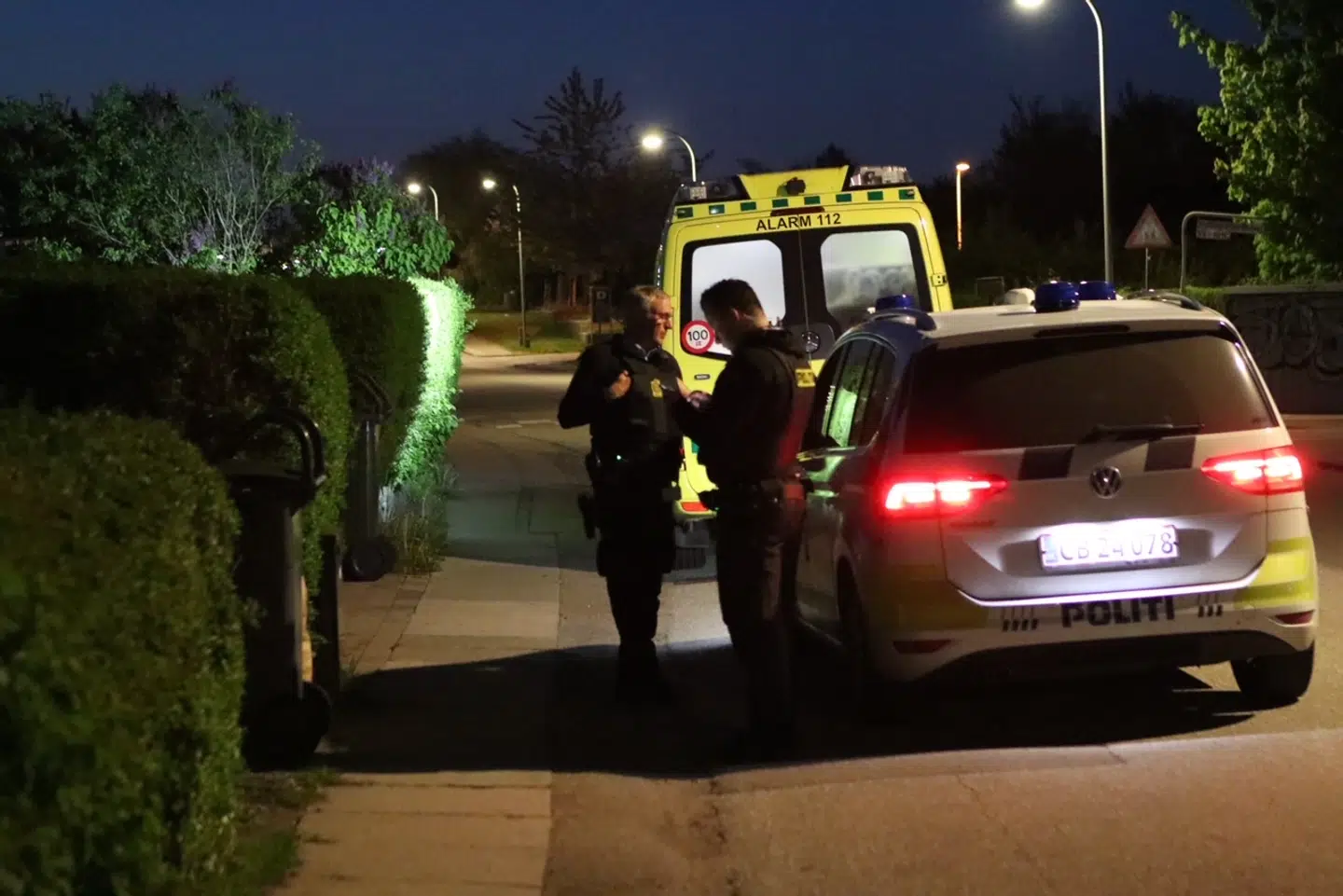 Politiet modtog anmeldelsen om episoden samme aften, som den skulle have fundet sted. Foto: Presse-fotos.dk