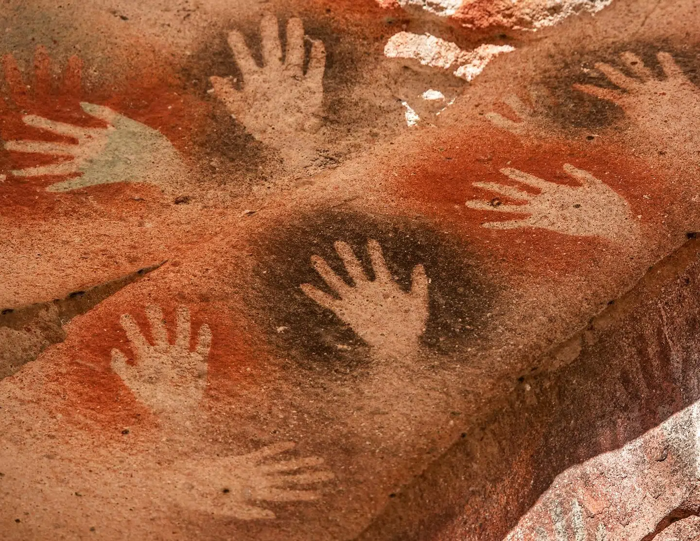 Arkivfoto. Hulemalerier.