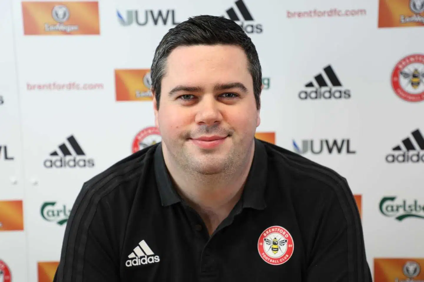 Brentfords tekniske direktør, Robert Rowan, blev blot 28 år. Foto: brentfordfc.com