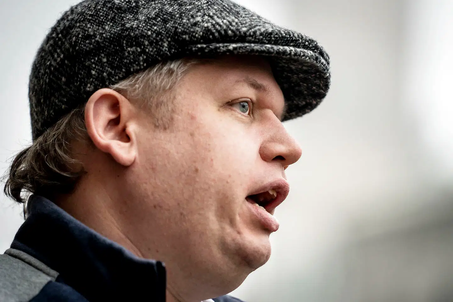 Rasmus Paludan, formand for Stram Kurs.