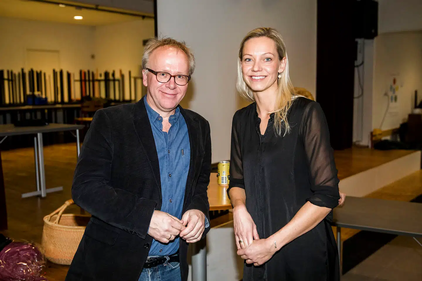 Kredsbestyrelsen hos Socialdemokratiet i Egedal har valgt journalist David Trads (tv) til at blive deres folketingskandidat mandag den 19. november 2018. David Trads vinder med stemmerne 16-2, Modkandidat var partiets byrådsmedlem i Furesø, sygeplejerske Matilde Powers (th).