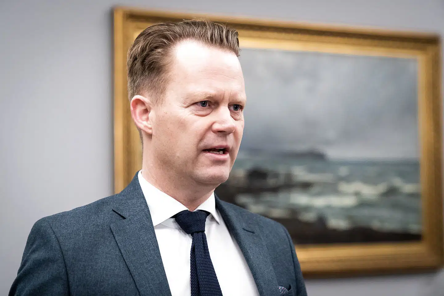 Arkivfoto: Jeppe Kofod (S) anser Putins beslutning om at anerkende de ukrainske republikker, Donetsk og Lugansk, som et eskalerende skift.