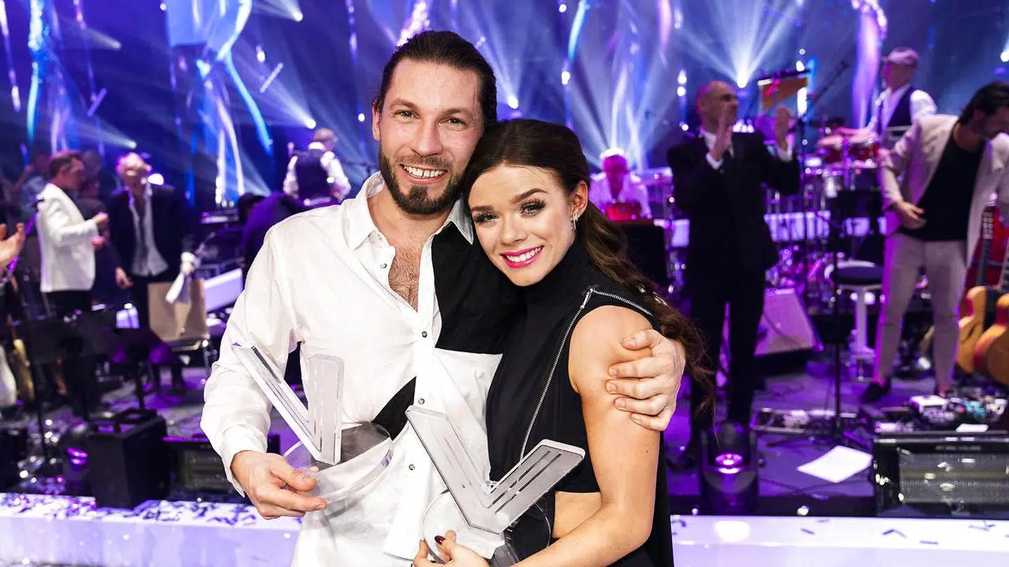 Her er dette års vindere af Vild med dans (foto: Martin Sylvest/Scanpix Ritzau Scanpix 2018)