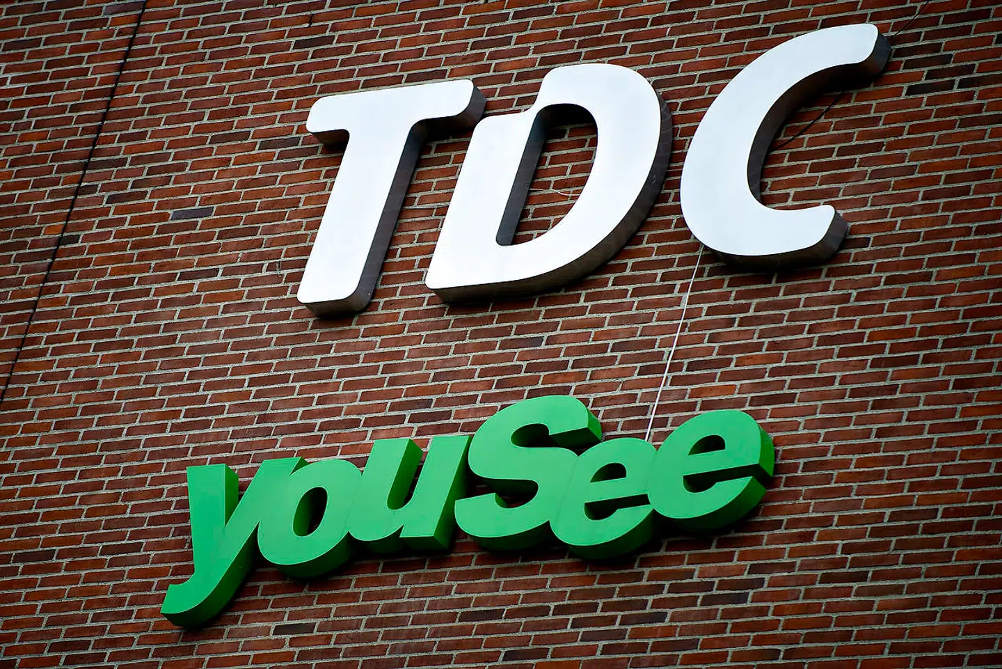 (ARKIV) TDC- og YouSee-facade i København, tirsdag den 7. august. TDC har meddelt Modern Times Group, at man alligevel ikke er interesseret i at købe MTG Nordic. Det skriver Ritzau, mandag den 12. februar 2018. (Foto: Torkil Adsersen/Scanpix 2018)