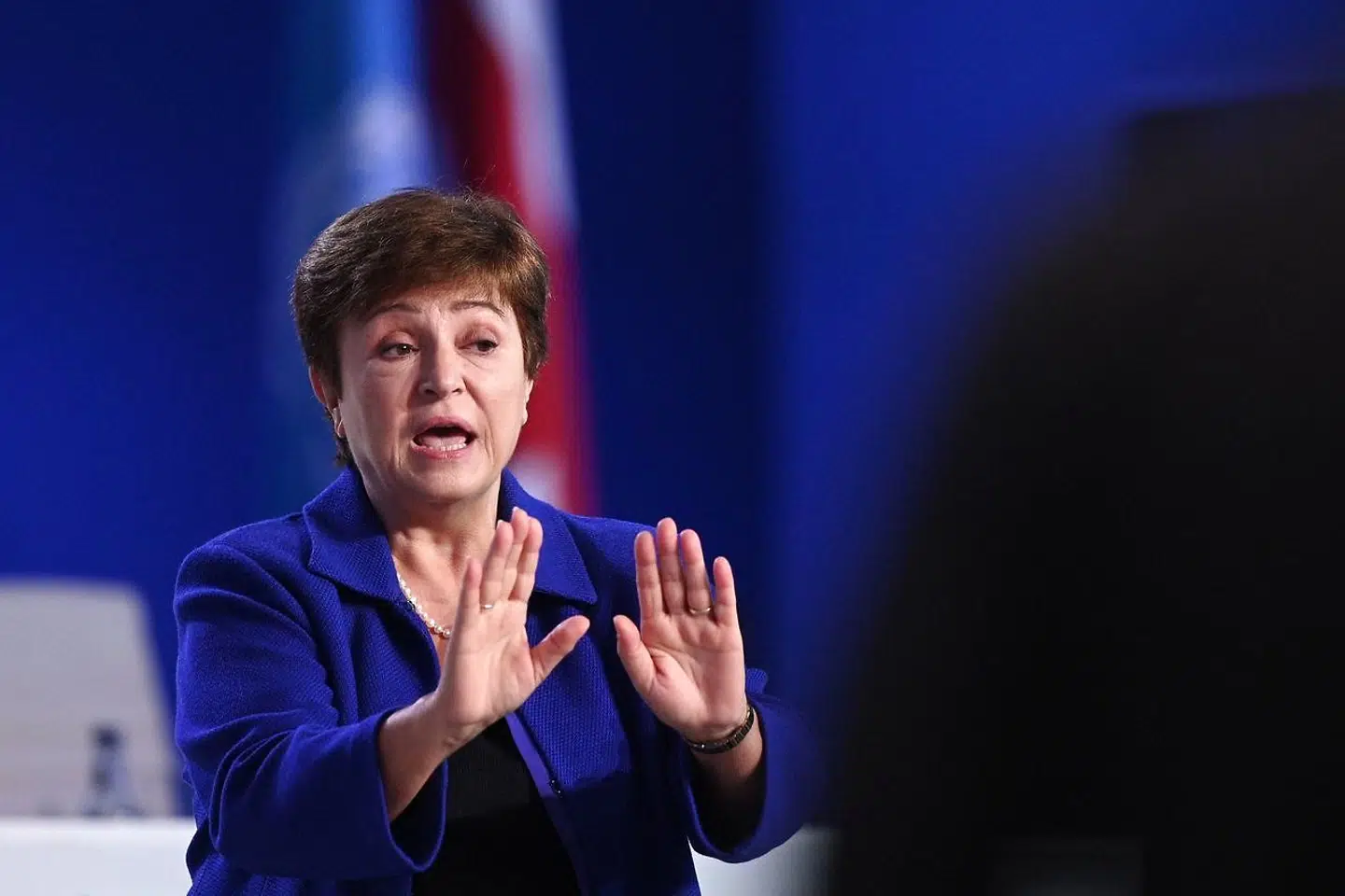 Arkivfoto. Direktør for Den Internationale Valutafond, Kristalina Georgieva.