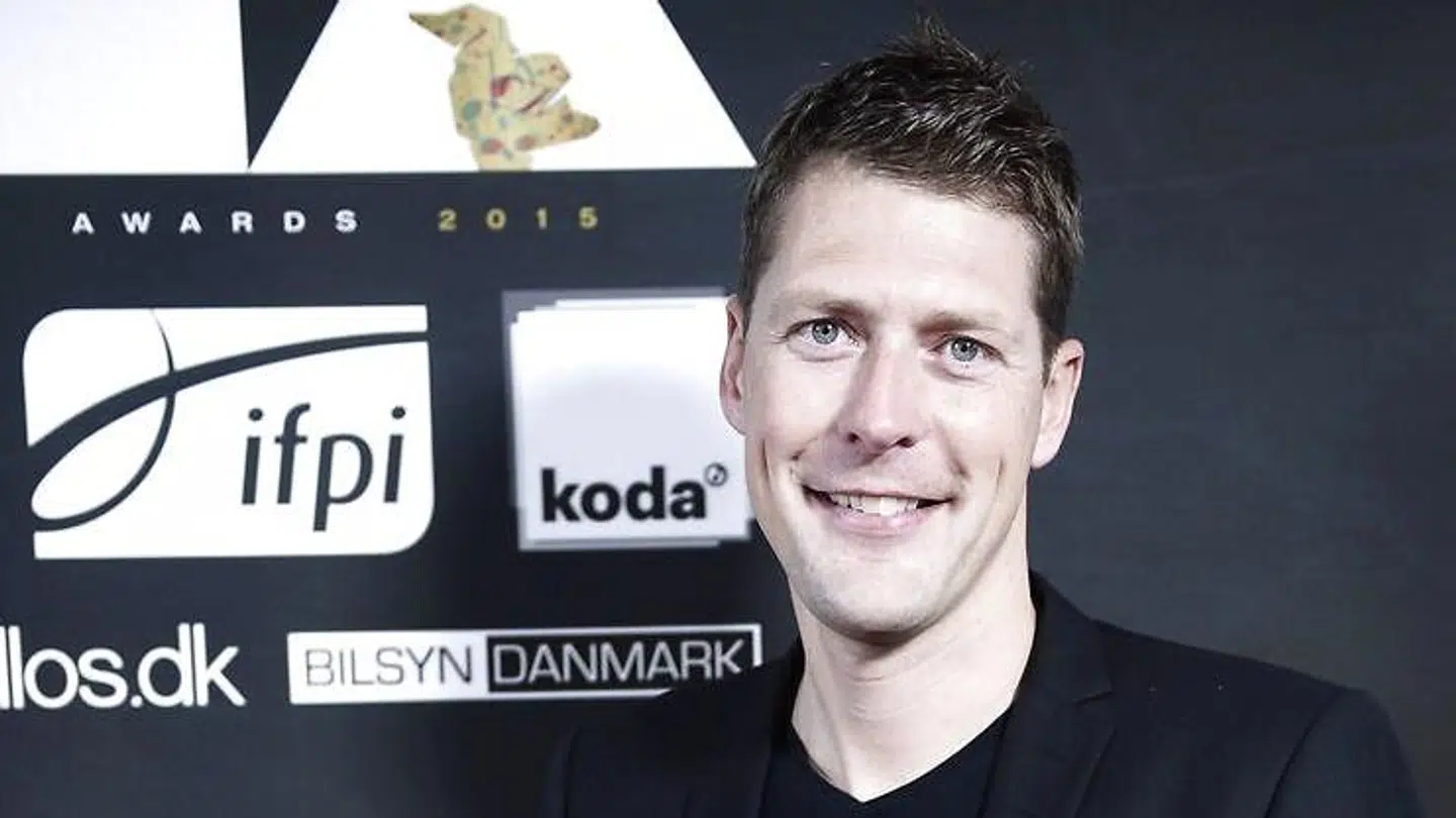 Tv-vært Steen Langeberg til Danish Music Awards i Forum i København lørdag den 7. november 2015.