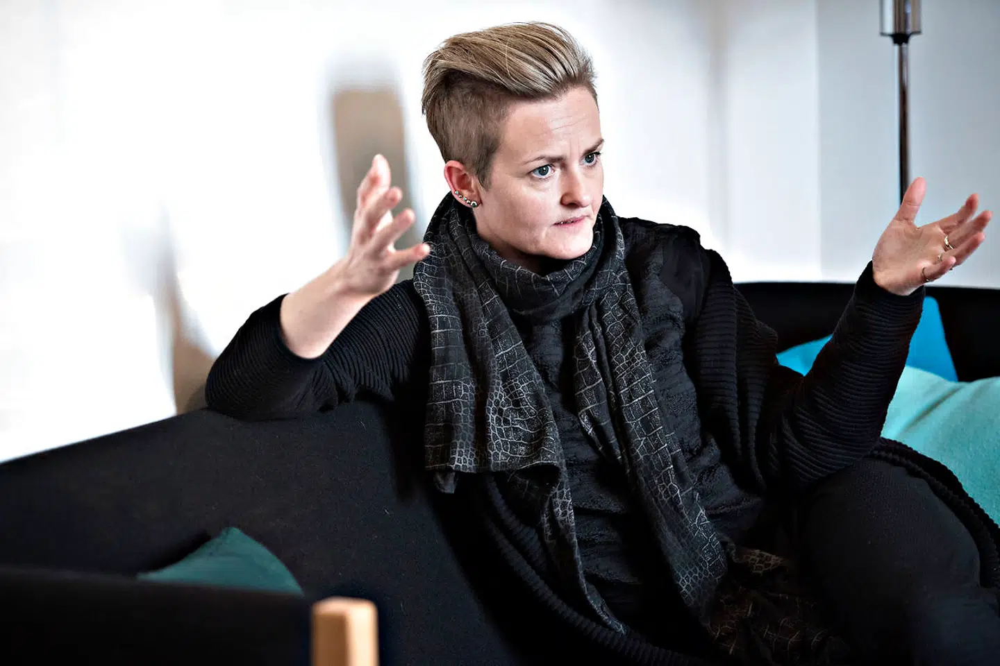 Pernille Rosenkrantz-Theil har knyttet et stærkt bånd til plejesønnen Haben.