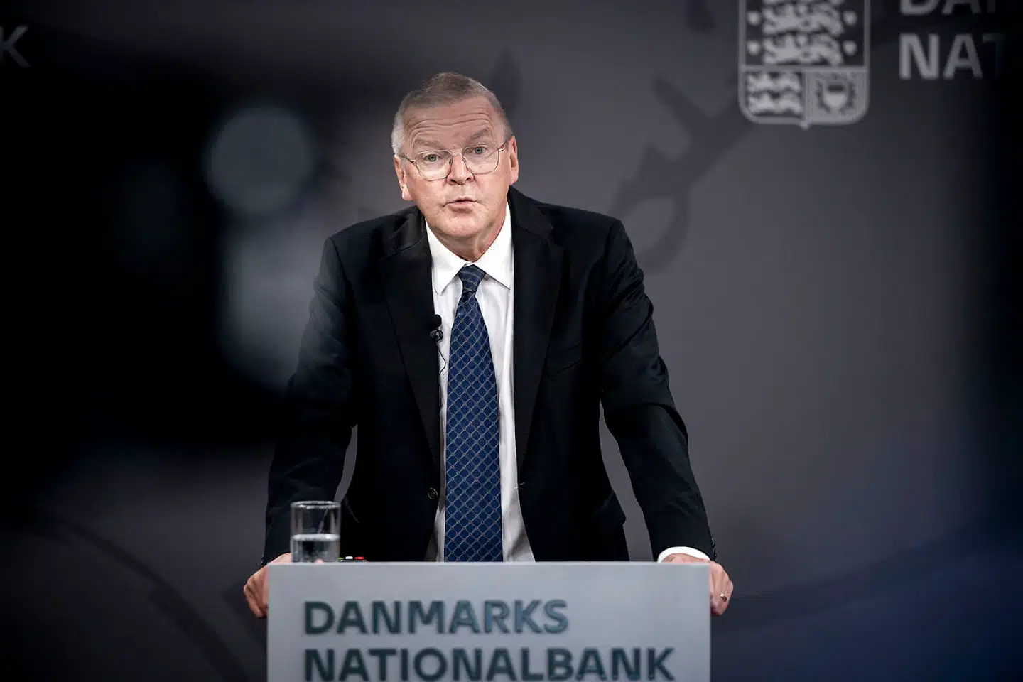Nationalbankdirektør Lars Rohde præsenterede senest Nationalbankens udsigter for dansk økonomi i september. Her lød forventningerne til væksten i 2022 på 3,1 procent. Det er der skruet pænt ned for i den nye prognose. Arkivfoto: Liselotte Sabroe/Ritzau Scanpix