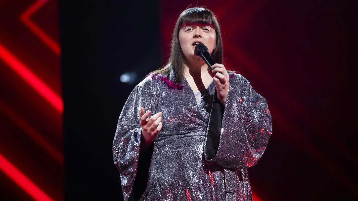 Her ses Tina Mellemgaard i 'X Factor'.