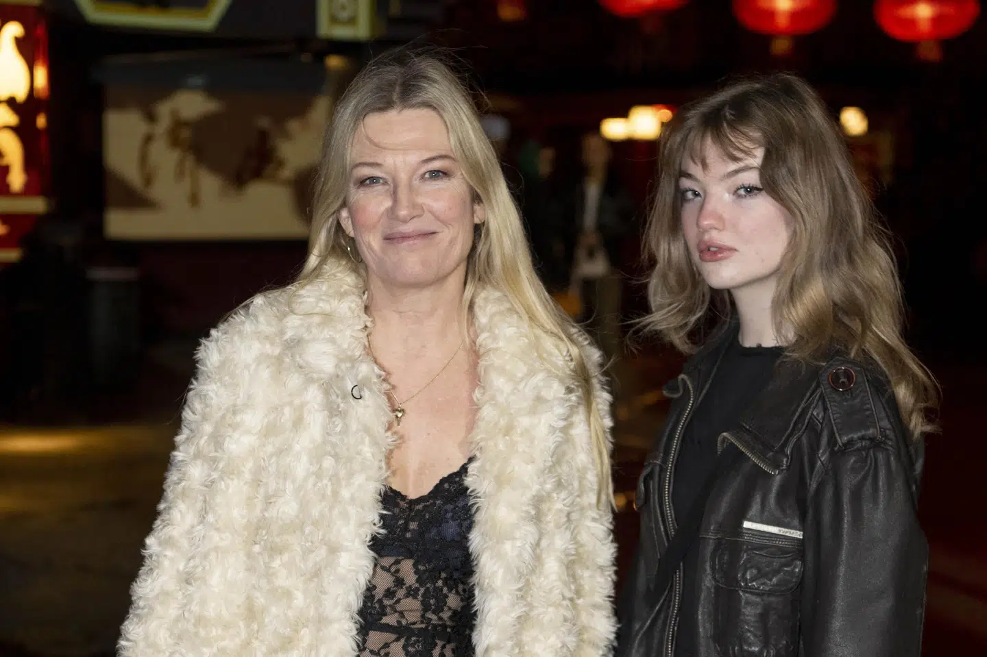 Anne Grethe Bjarup Riis med datteren Yrsa.