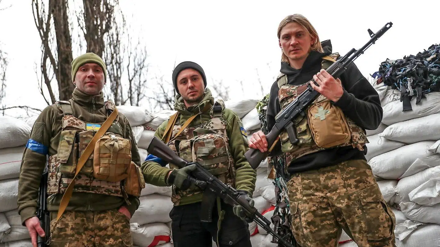 Medlemmerne af det populære ukrainske band, Antytila, har spurgt sanger, Ed Sheeran, om de må optræde over en onlineforbindelse fra Kyiv, når der skal afholdes støttekoncert for Ukraine i Birmingham 29. marts. Foto: EPA/NUNO VEIGA