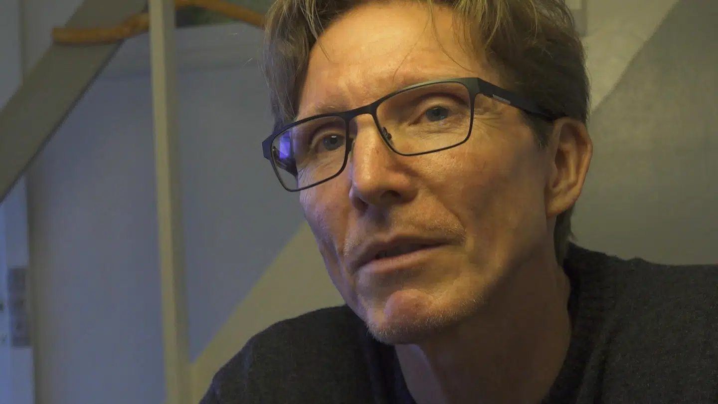 Palle Bøgelund Petterson i hjemmet i Nyborg.