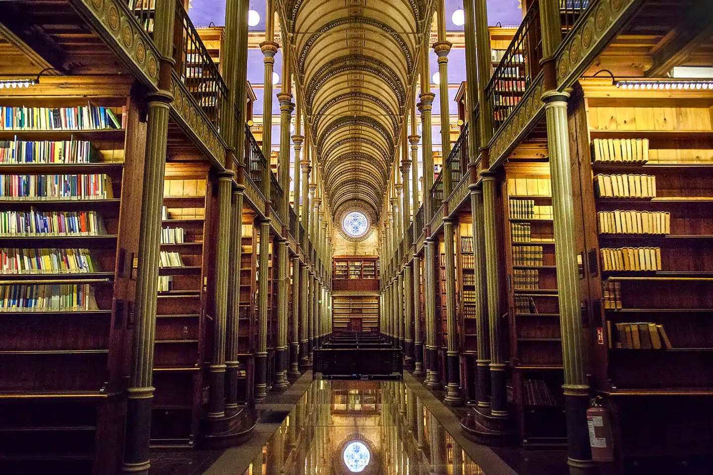 Universitetsbiblioteket i Fiolstræde er en af byens smukke og markante bygninger. Det huser nu en del af universitetets administration, men planen er at gøre det til et videnskabsmuseum og åbne det op for publikum med interaktive muligheder.