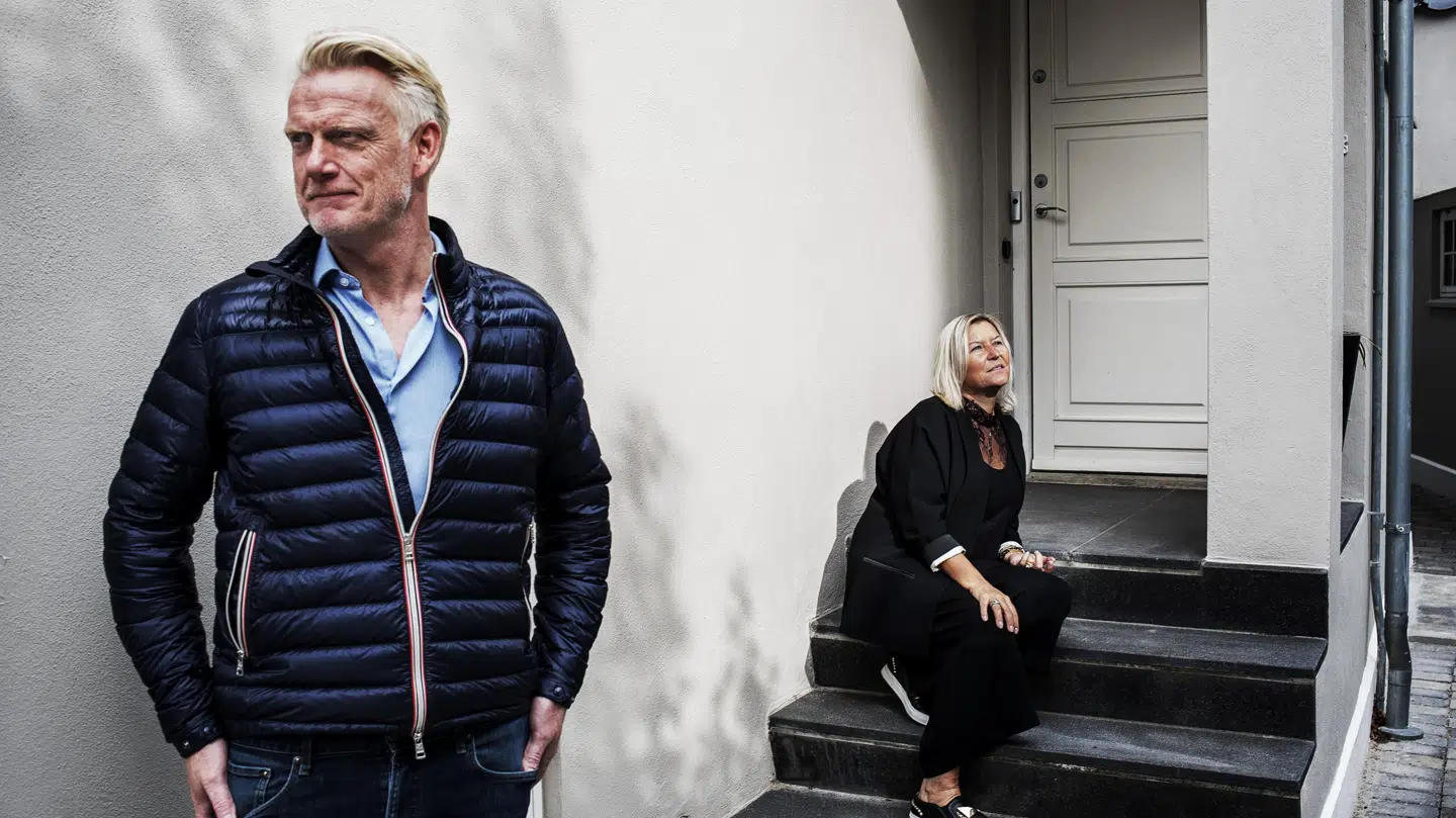 ARKIVFOTO af Jacob Bahne Sørensen sammen med Helle Bahne Sørensen.