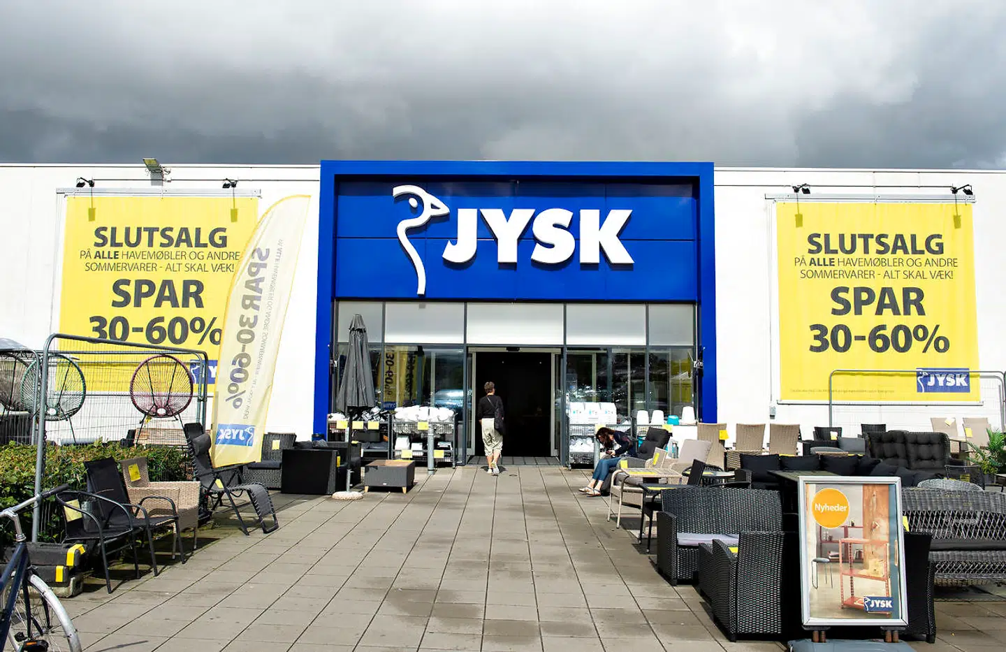 Jysk vil lukke alle sine butikker i Rusland permanent (arkivfoto).