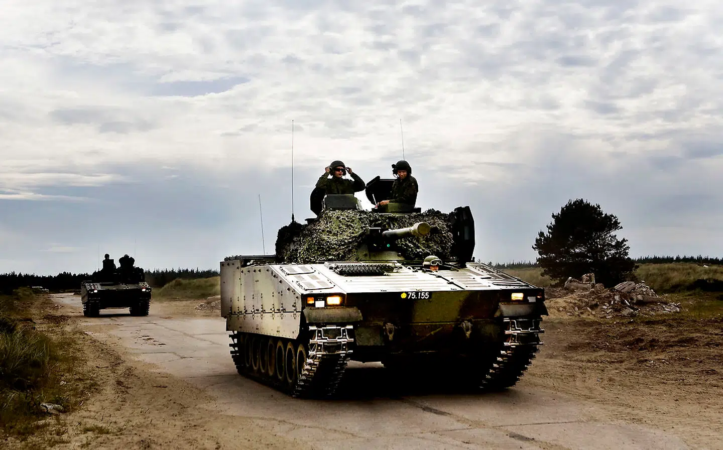 Arkivfoto: At Mette Frederiksen garanterer dansk undsætning til Sverige og Finland kan medføre, at danske soldater bliver sendt i krig, hvis Rusland angriber de to nordiske lande.