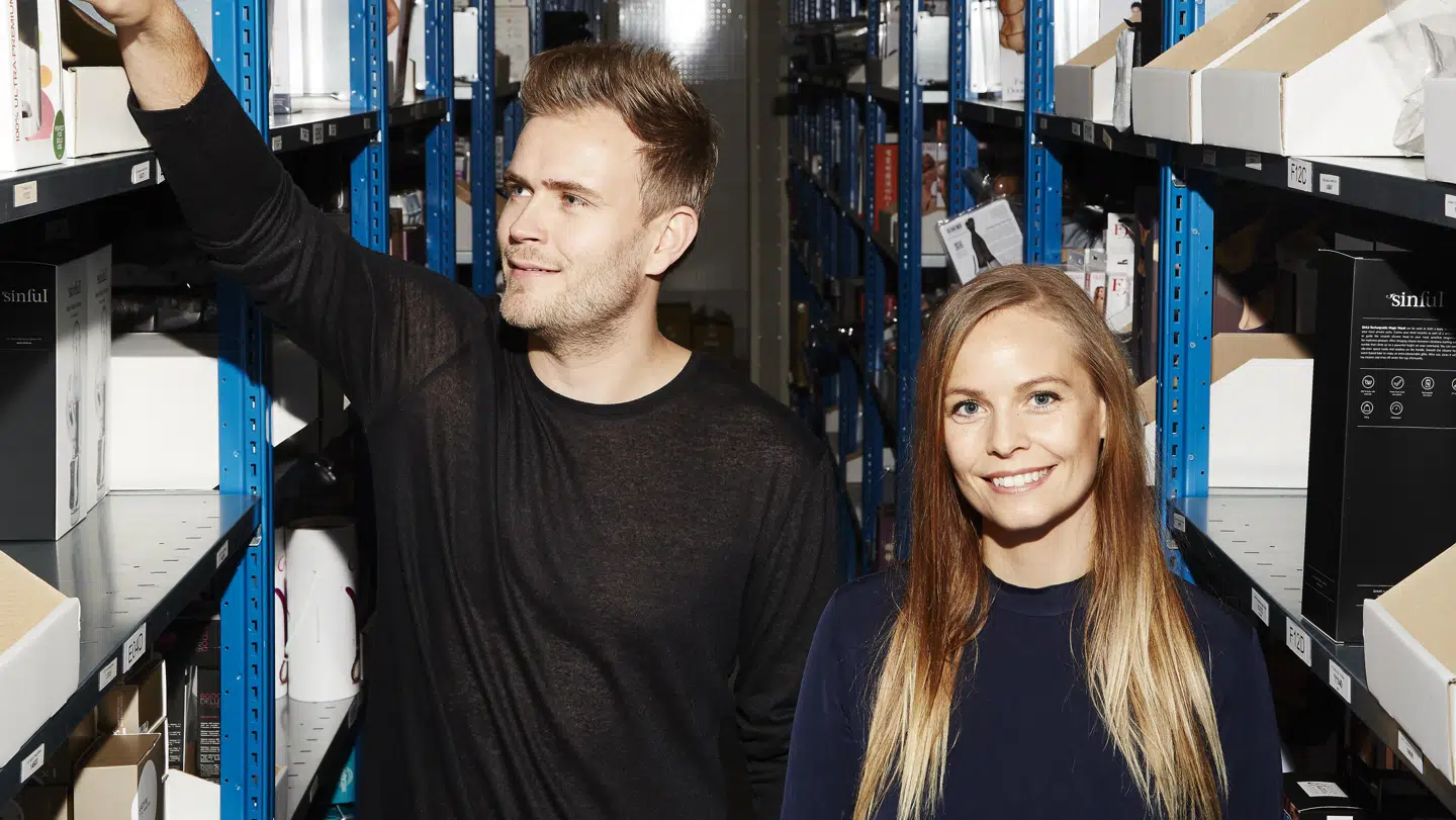 Tonny Andersen og Mathilde Mackowski stiftede virksomheden for 14 år siden.