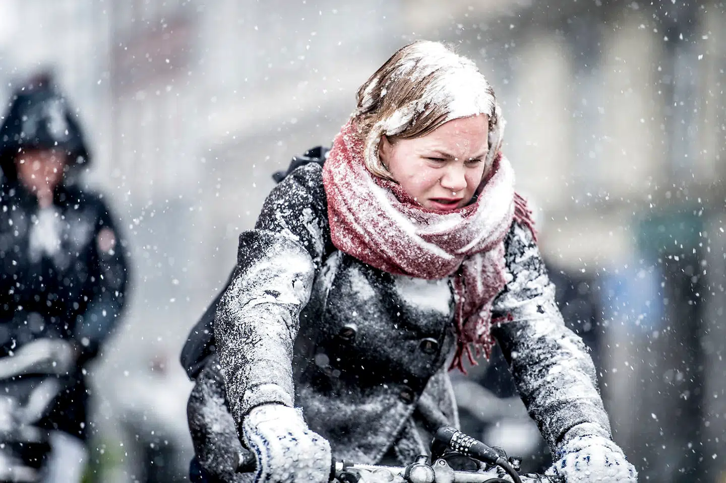 Snevejr ventes at brede sig fra vest mod øst torsdag. Arkivfoto (Foto: Mads Claus Rasmussen/Scanpix 2018)