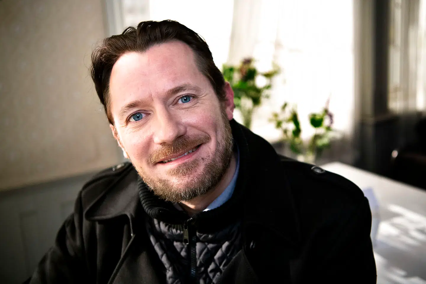 Pressemøde i forbindelse med lanceringen af TV2s tv-serie 'Badehotellet's 5. sæson. Jens Jacob Tychsen.