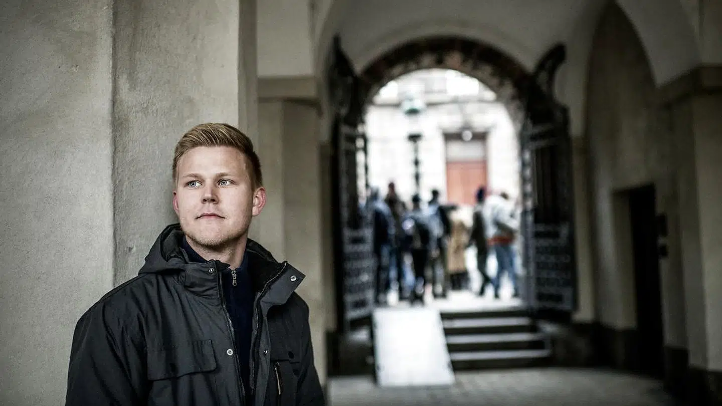 Frederik Roland Sandby er en af de flere og flere universitetsstuderende, der melder sig ind i klimakampen og forlanger, at deres egen institutioner gør mere for at begrænse udslippet af drivhusgasser.