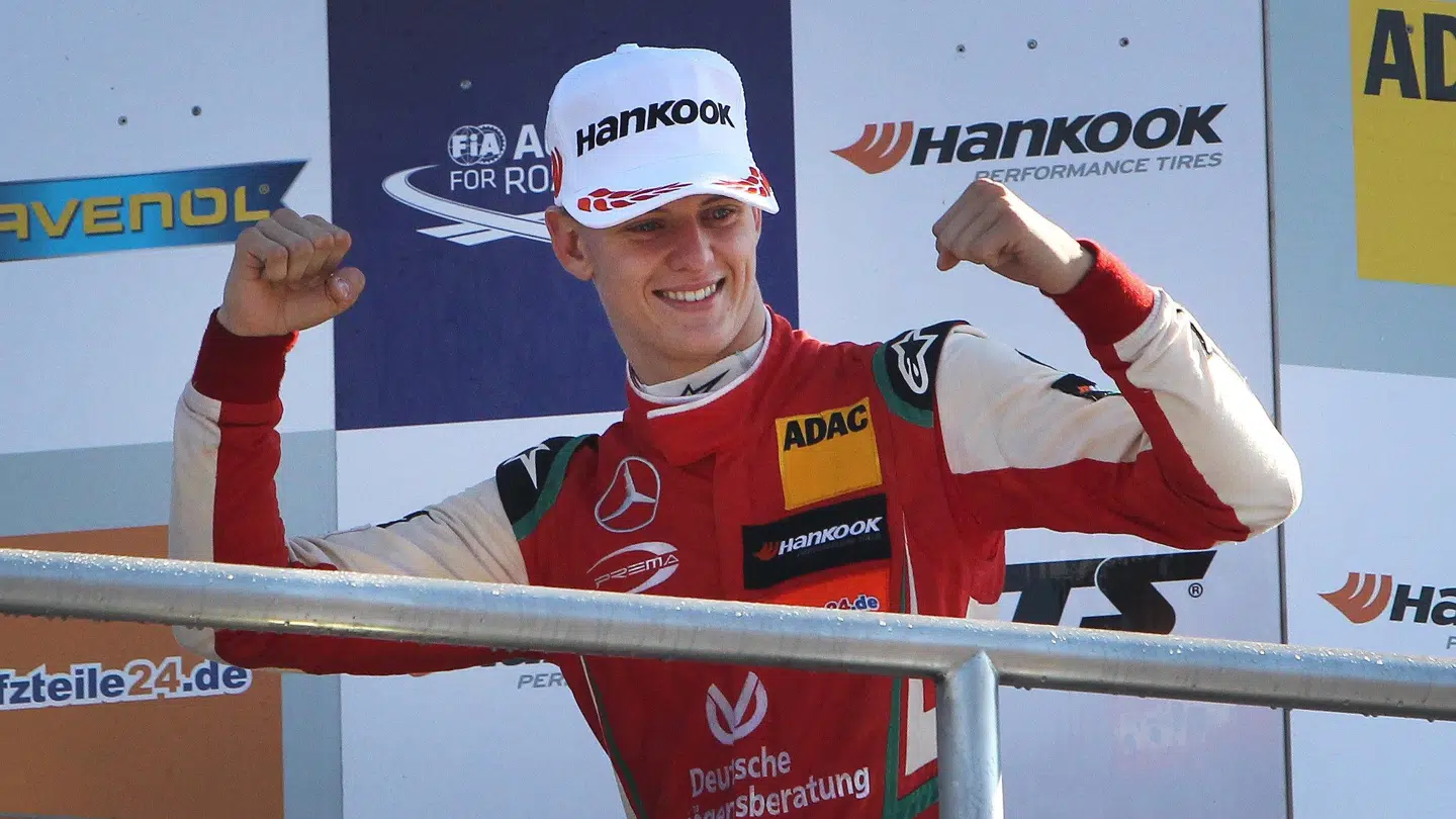 Mick Schumacher vandt Formel 3-mesterskabet i sidste sæson og rykker i år op i Formel 2-klassen. Daniel Roland/Ritzau Scanpix