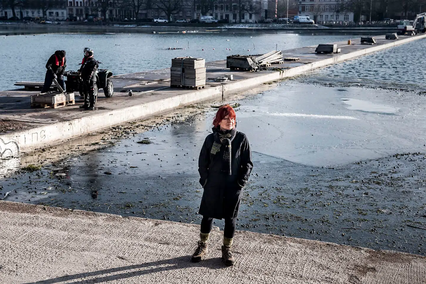 Susanne McIntyre har kæmpet for bevarelse af den midlertidige bro på Sortedam Dossering. Nu opgiver hun. »Jeg tvivler på, at andre vil kæmpe videre.«