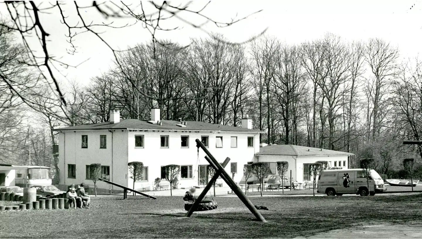 Arkivfoto af Gravenshoved Kostskole.