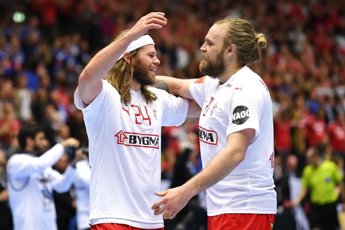 Mikkel Hansen og Henrik Møllgaard.
