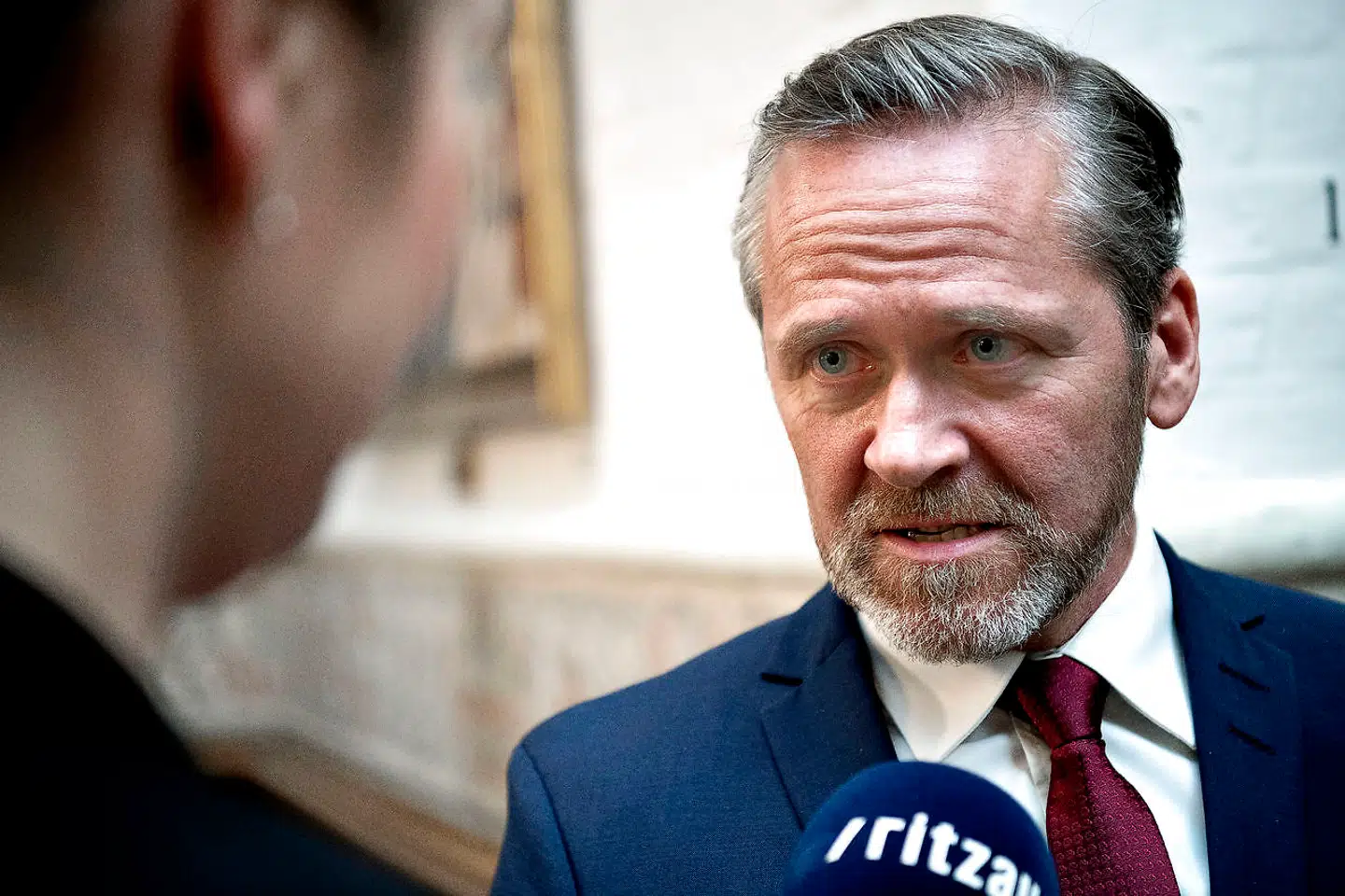 Foto af Udenrigsminister Anders Samuelsen.