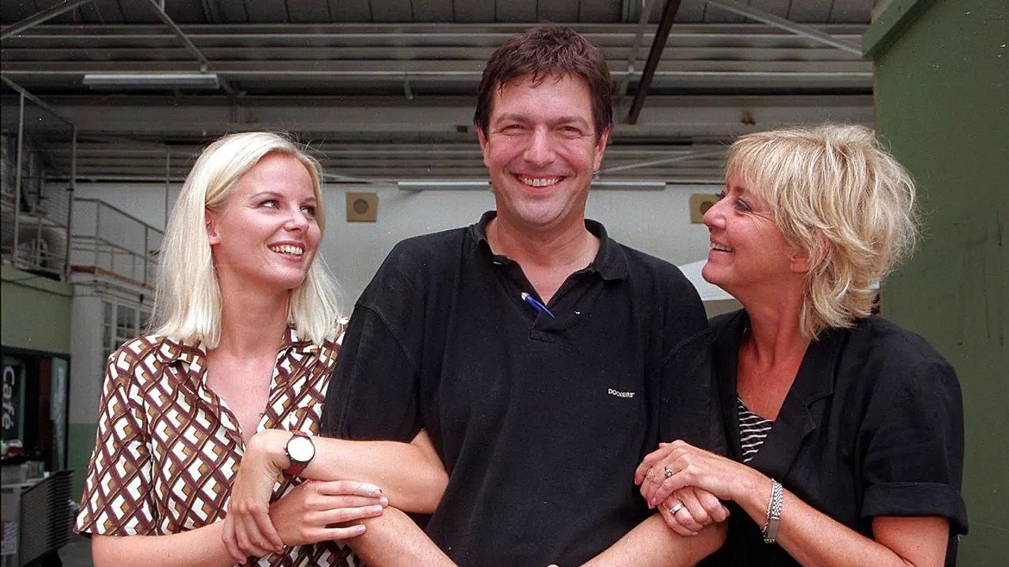 Her ses Ole Stephensen med kollegaen Henriette Honoré og Karen Thisted.