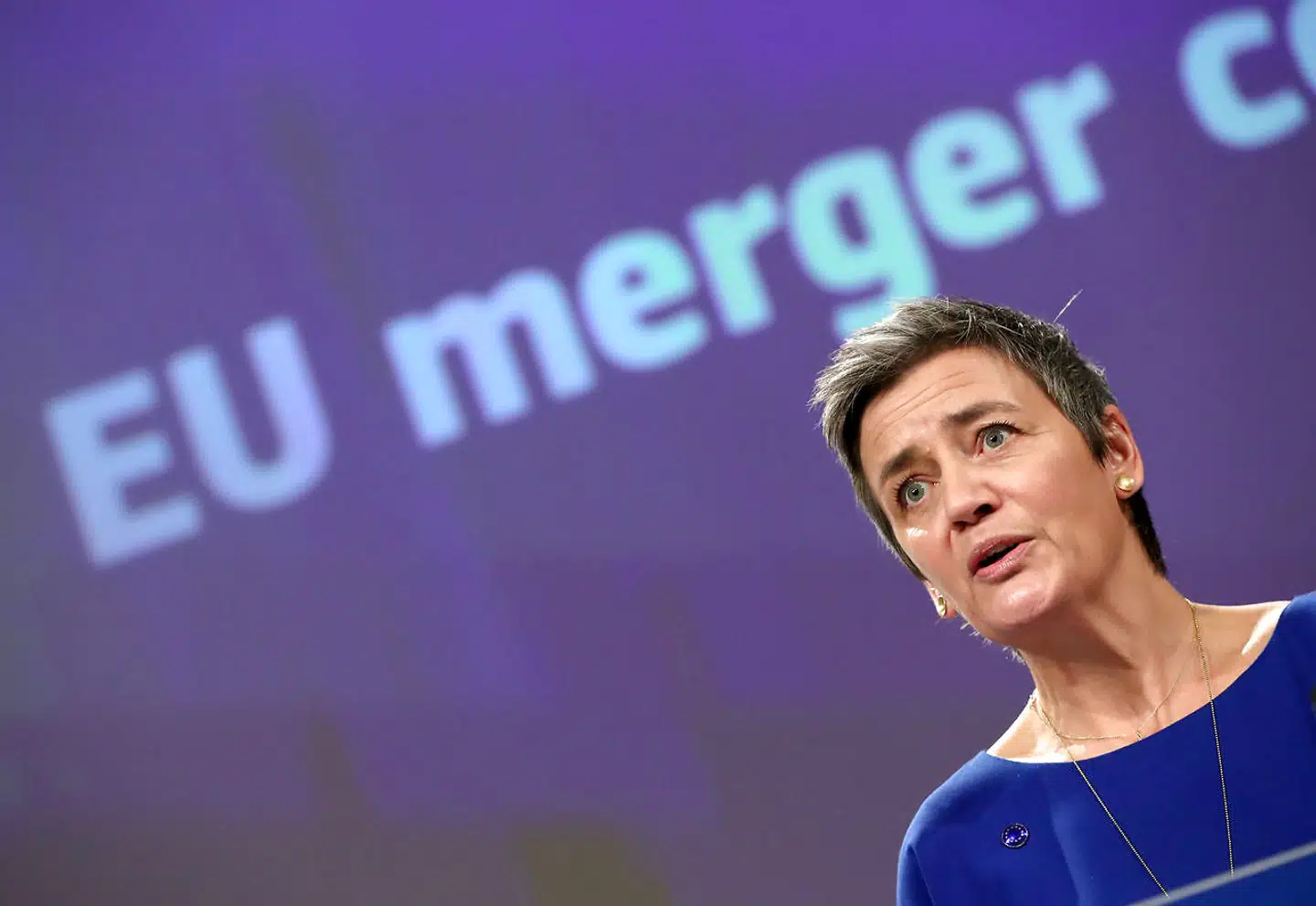 EU-s konkurrencekommissær Margrethe Vestager afviste tidligere på måneden en fusion mellem franske Alstom og tyske Siemens togforretninger.