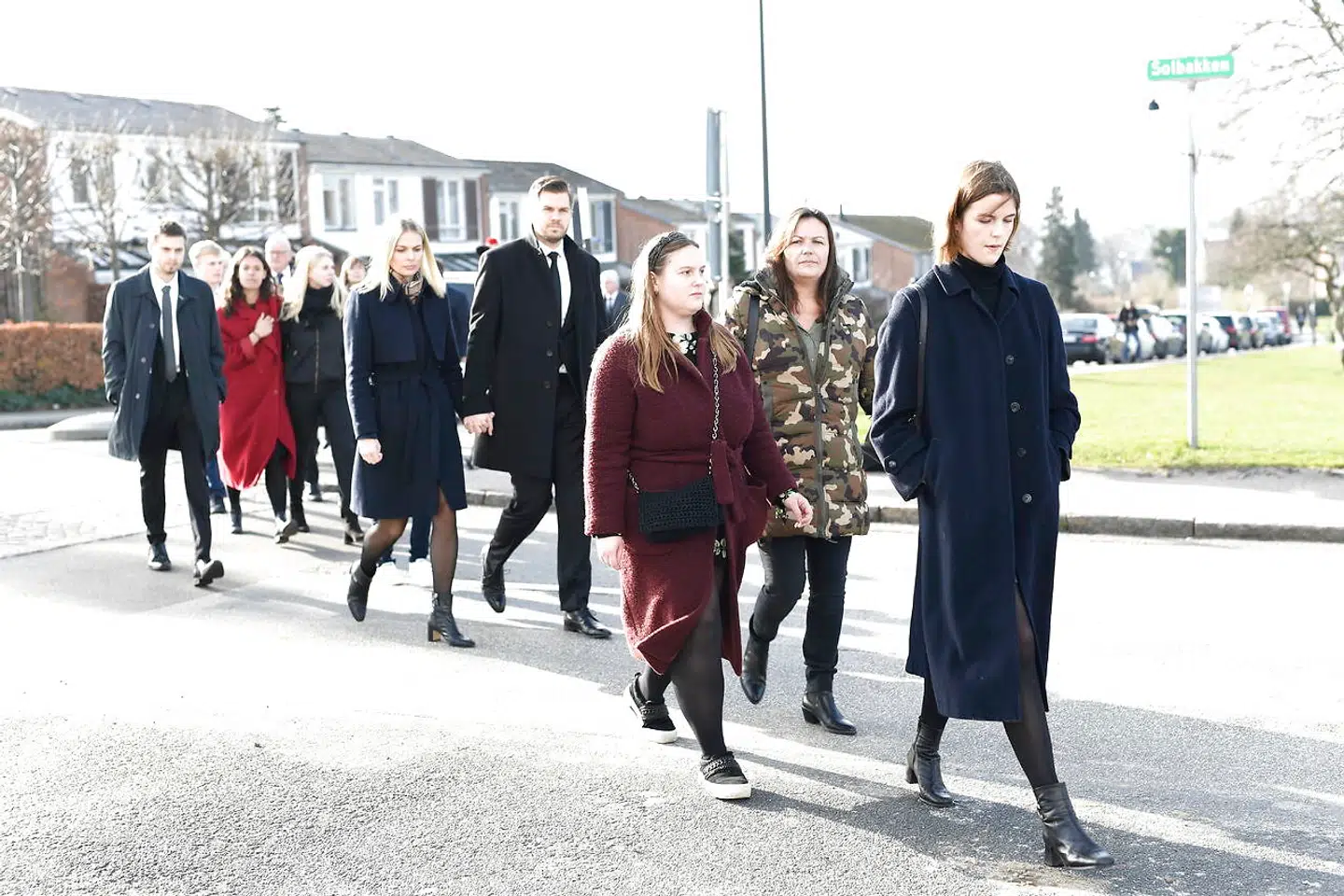 Ole Stephensen begraves i Holte Kirke. Fredag den 15. Februar 2019.
