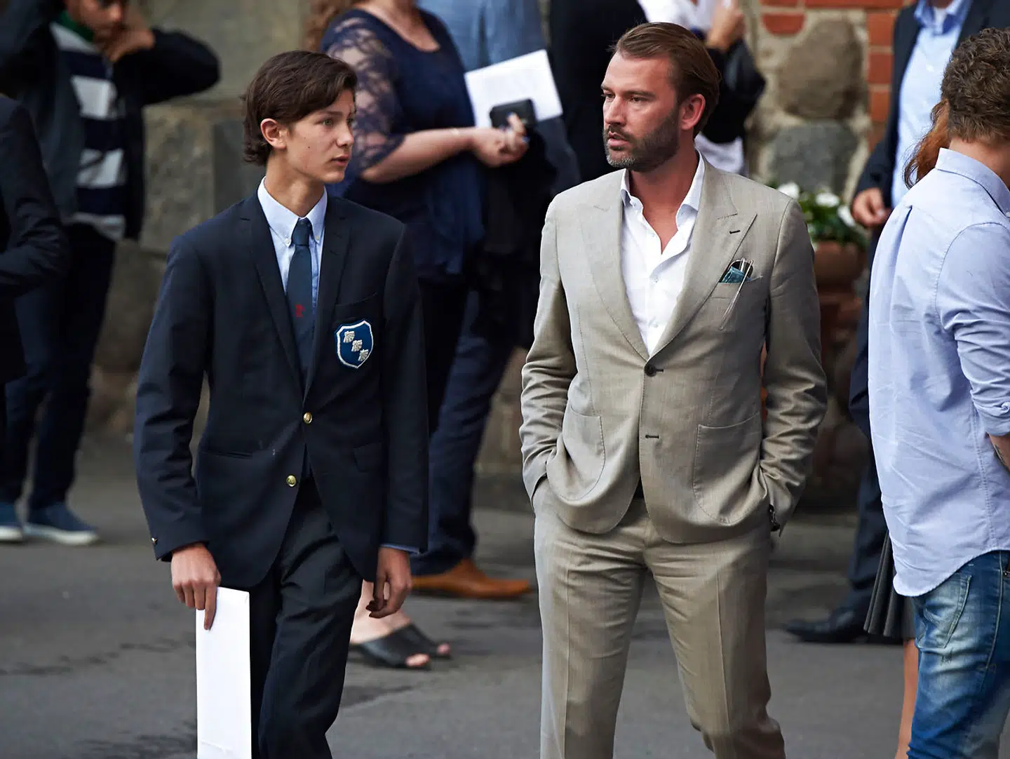 Prins Nikolai blev student fra Herlufsholm i 2018.