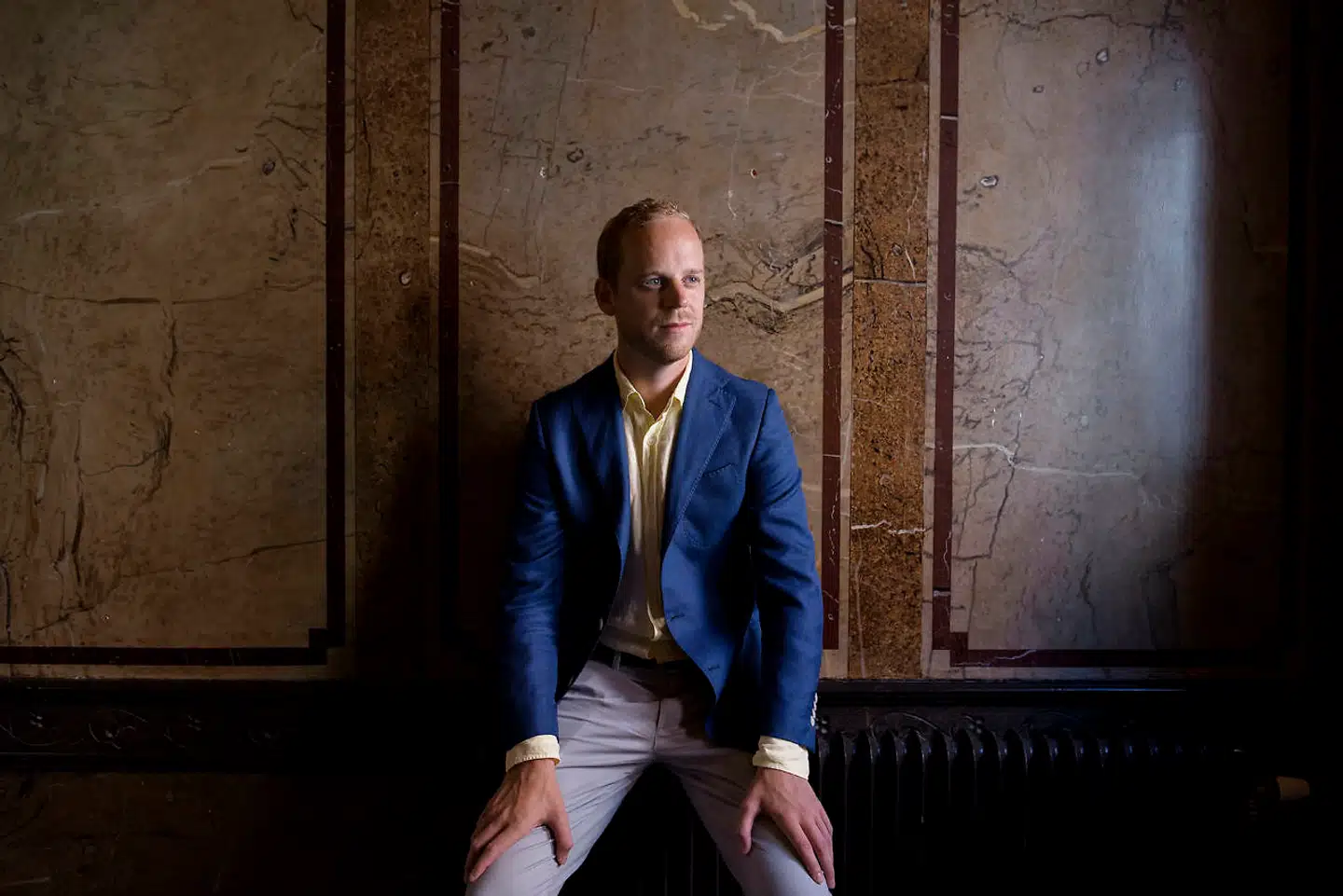 Gustav Kasselstrand, partileder for Alternativ For Sverige, der blev etableret i foråret i år.