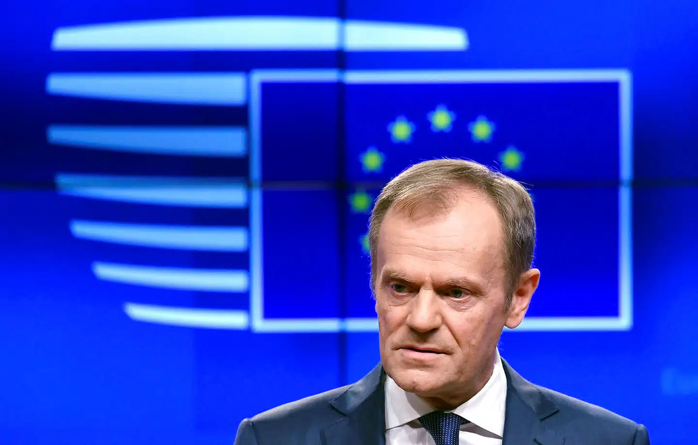 En kort forlængelse er mulig, siger EU-præsident Donald Tusk. Men kun hvis Theresa May har opbakning til sin aftale.  REUTERS/Toby Melville