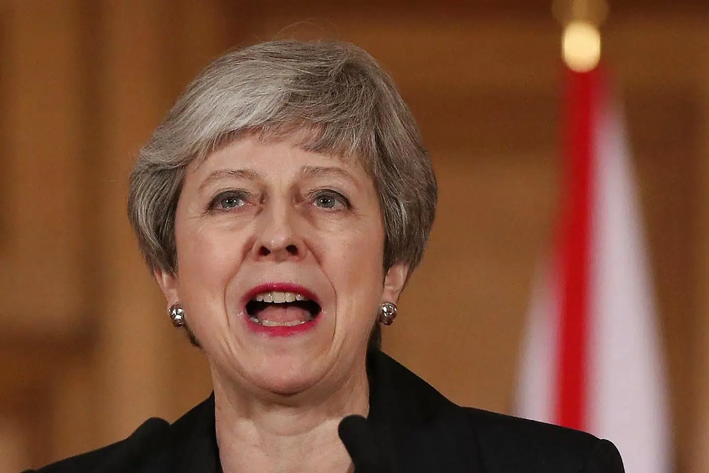 Theresa May ønsker at udskyde brexit frem til 30. juni.