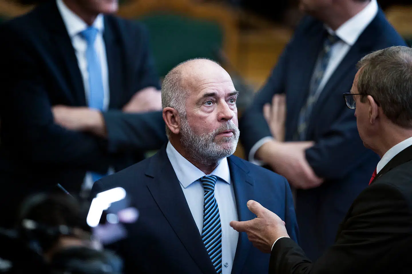 »De første dage, uger og måneder vil der i alle mulige sammenhænge opstå meget vanskelige situationer. Men jeg tror, at Storbritannien vil finde sine egne ben igen efter nogle måneder,« siger formanden for Det Udenrigspolitiske Nævn, Søren Espersen. Arkivfoto.